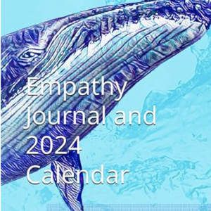 Empathy Journal and 2024 Calendar (Whale)