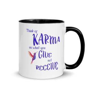 Karma Hummingbird Mug